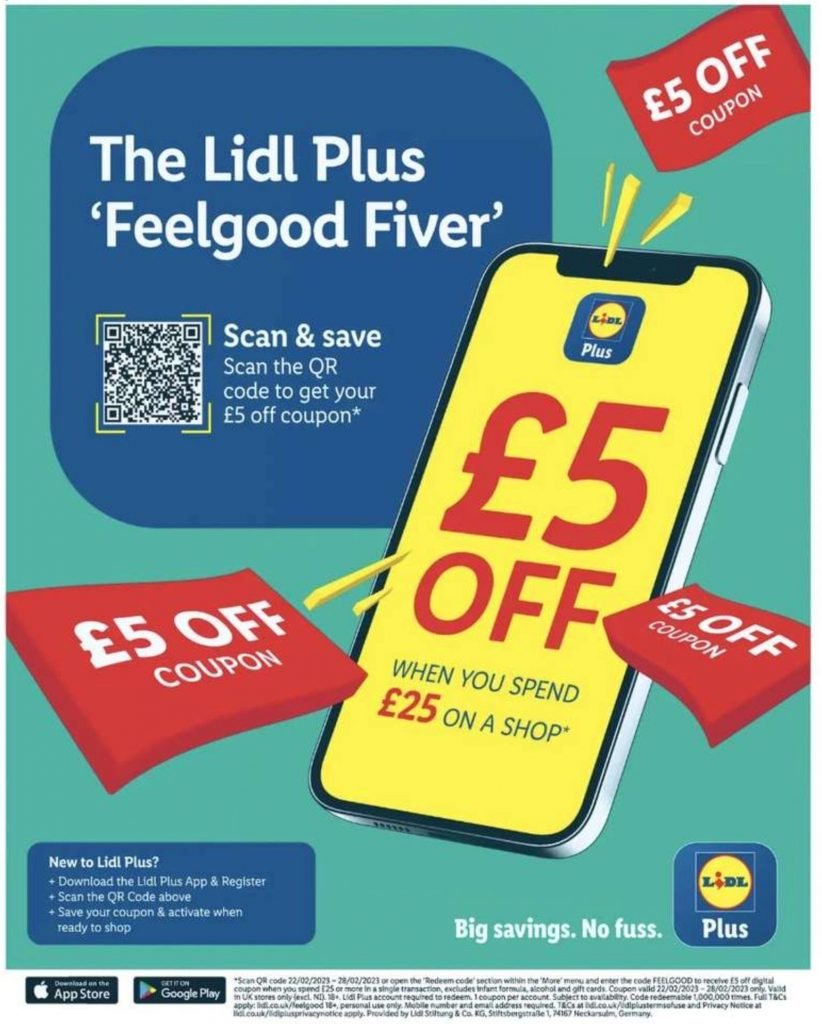The Lidl Plus FEELGOOD coupon
